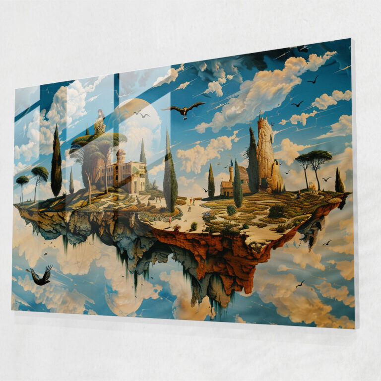 Salvador Dali Glass Print - Salvador Dali, Glass Print, Modern Art, Home Decoration