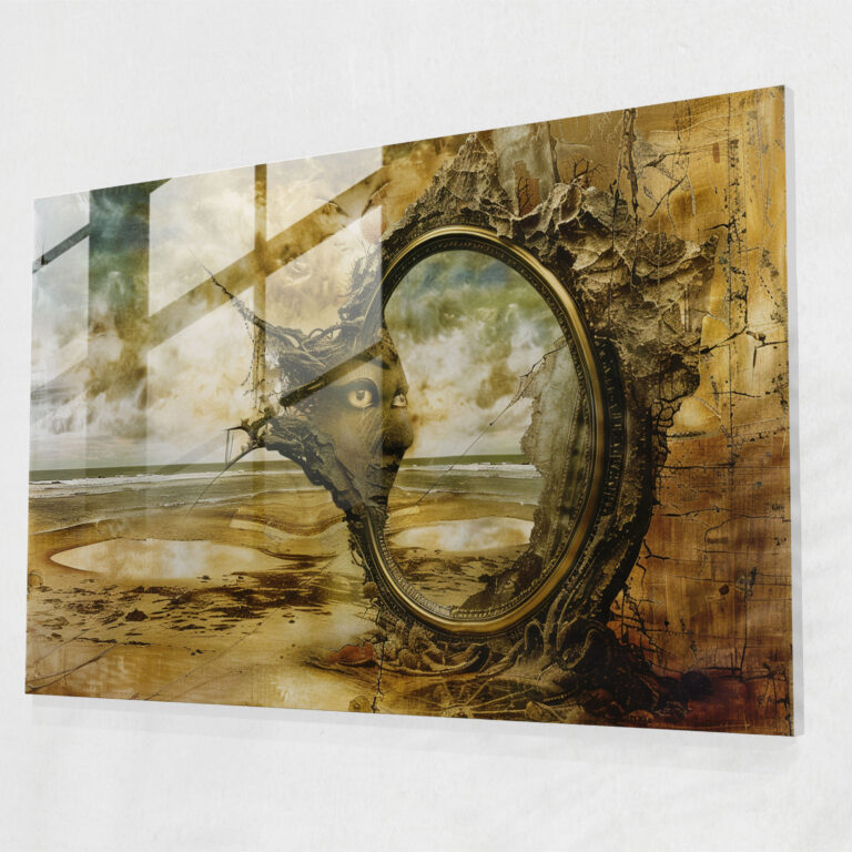 Salvador Dali Wall Decoration - Salvador Dali, Glass Print, Glass Art, Wall Decoration