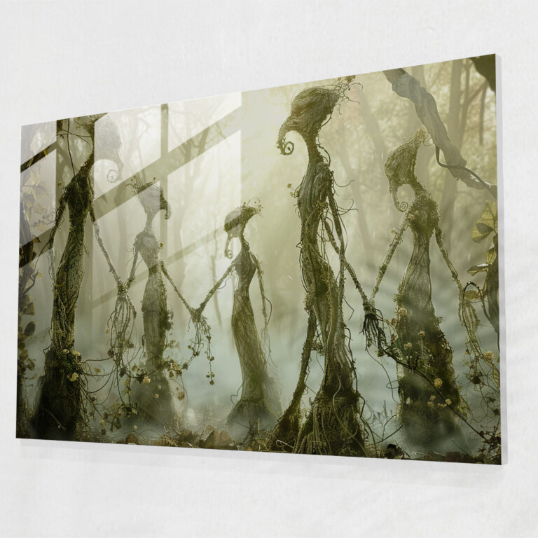 Magical Forest Glass Wall Art - Salvador Dali, Salvador Dali, Glass Wall Art, Wall Decoration