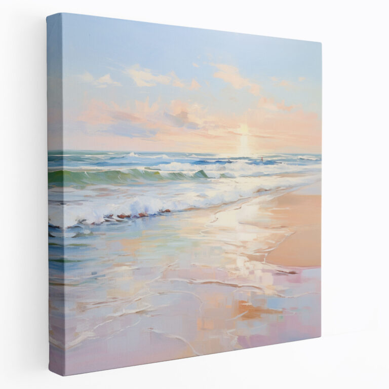 Seascape Wall Decoration - Impressionist Beach Scene - Seascape, Beach Scene, Home Decoration, Wall Art