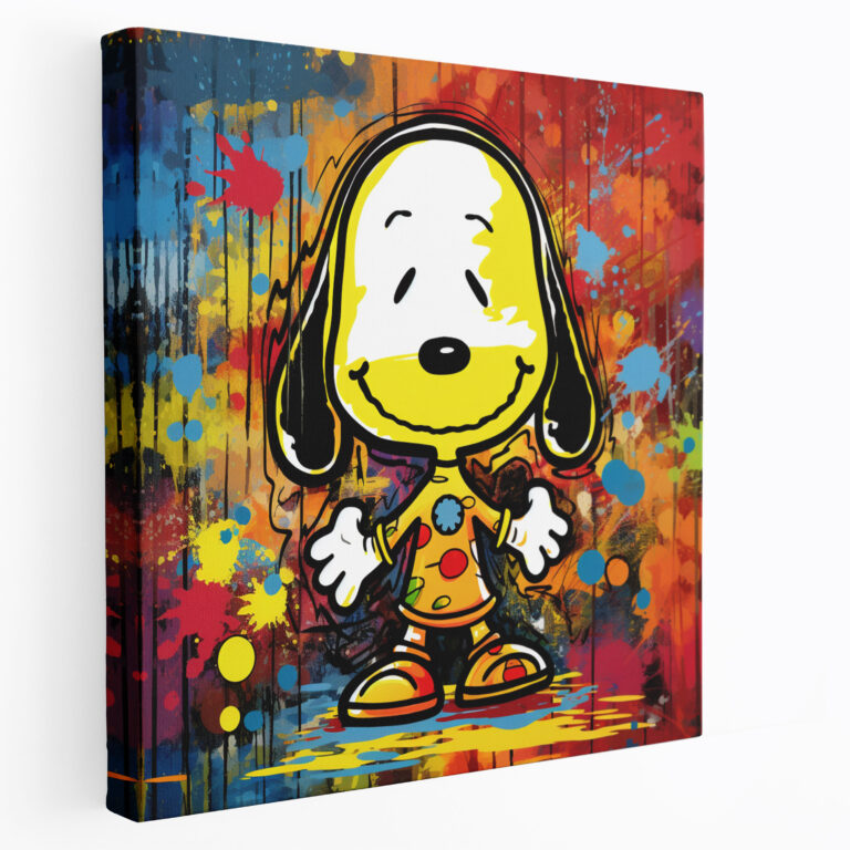 Snoopy Canvas Print - Snoopy, Canvas Wall Art, Canvas, Energy