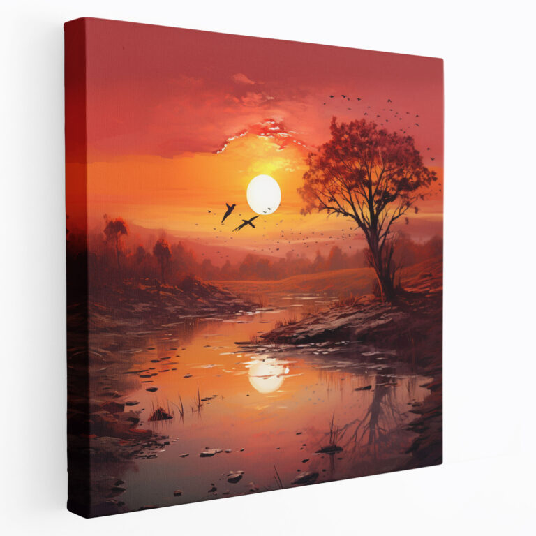 Sunrise Digital Print - Sunrise, Sunrise, Home Decoration, Vibrant Colors