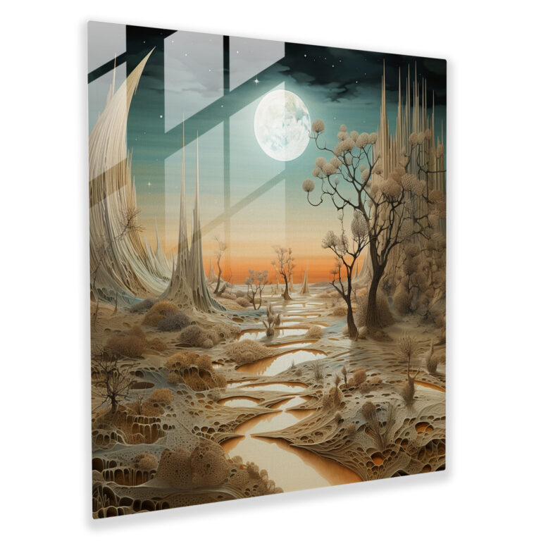 Southwest Enigma - Glass Print - Southwest, Mystical, Curiosity, Glass Art