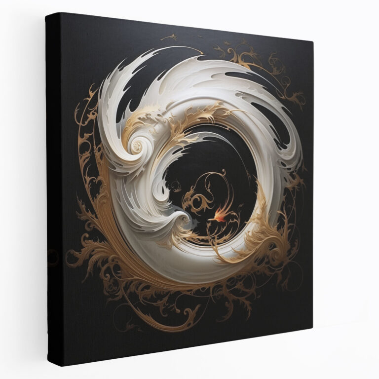 Spiritual Canvas Print - Wisdom Calligraphy Wall Art - Spiritual, Canvas, Spiritual, Canvas Print
