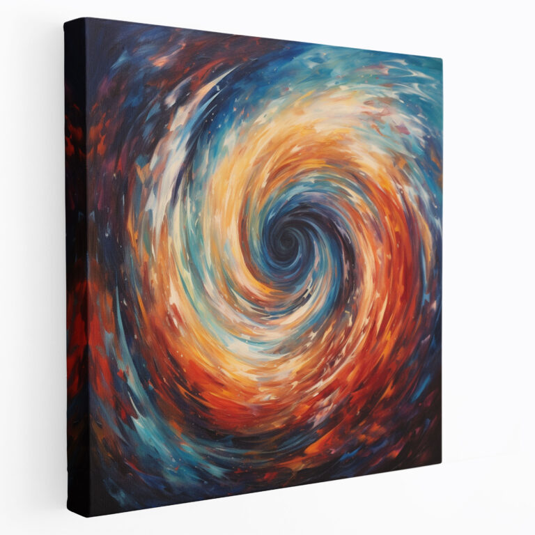 Spiritual Energy Canvas Print - Spiritual, Wall Art, Serene Atmosphere, Home Decoration