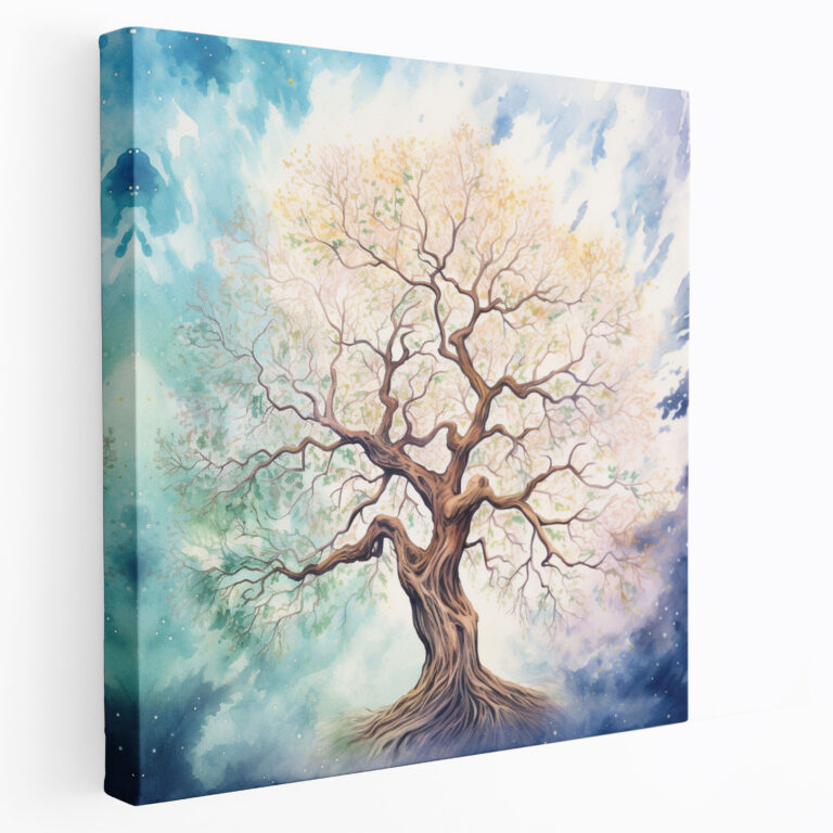 Majestic Tree Wall Art - Spiritual, Canvas Print, Canvas, Majestic Tree
