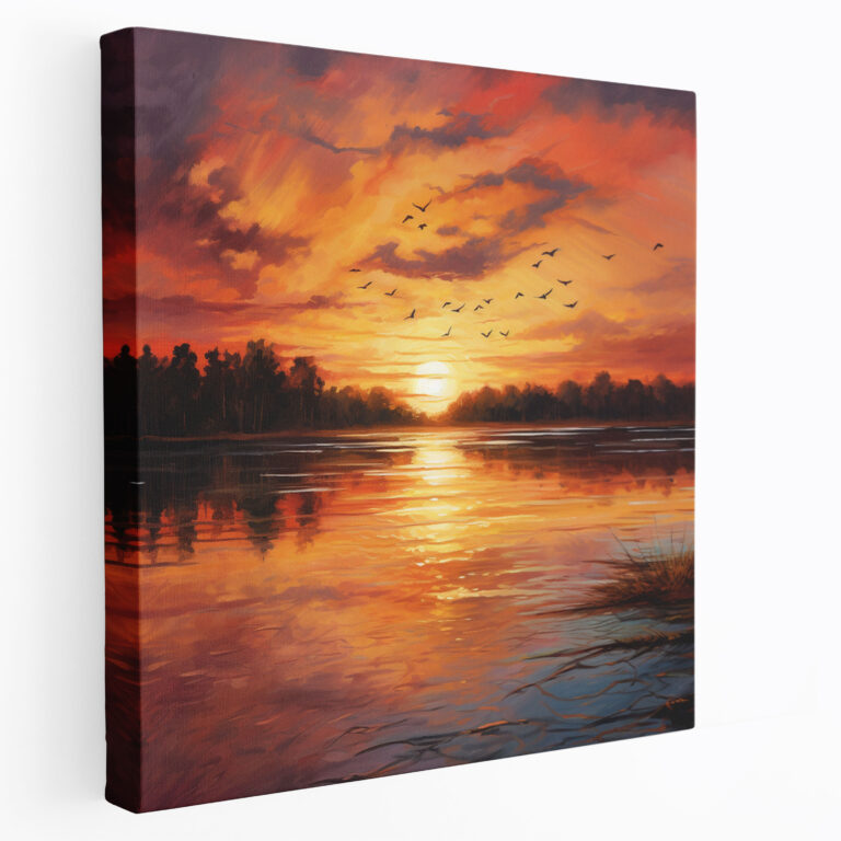 Unity Of Nature Canvas Print - Spiritual, Canvas Wall Art, Serenity, Spiritual