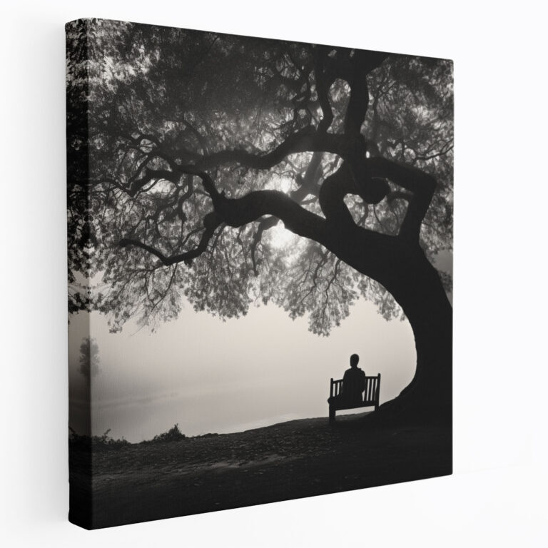 Contemplative Spirit Wall Art - Spiritual, Deep Contemplation, Canvas, Nature And Spirituality