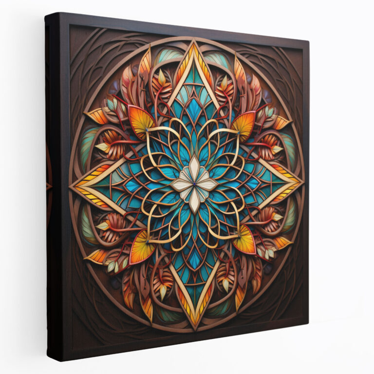 Spiritual Wall Art - Geometric Balance Canvas Print - Spiritual, Spiritual, Canvas Print, Wall Art