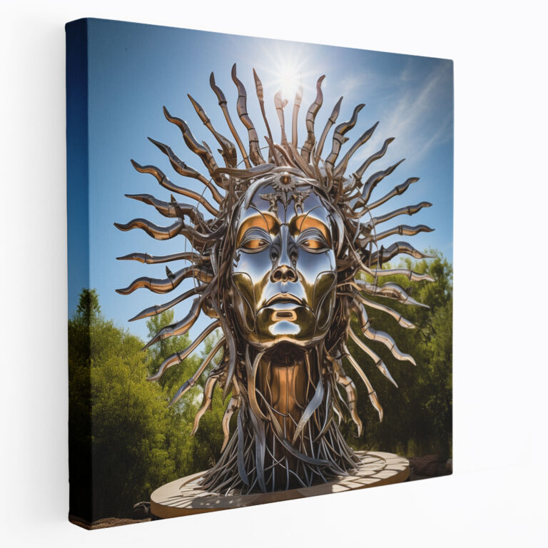 Celestial Energy Wall Art - Spiritual, Wall Decoration, Canvas Print, Canvas Wall Art
