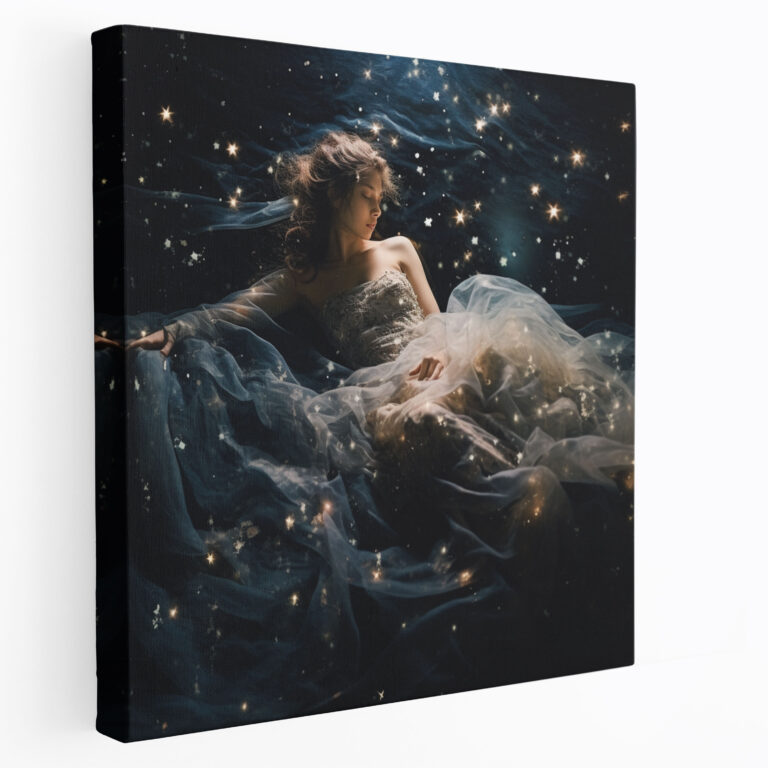 Cosmic Spiritual Wall Decoration - Spiritual, Canvas Print, Canvas, Spiritual