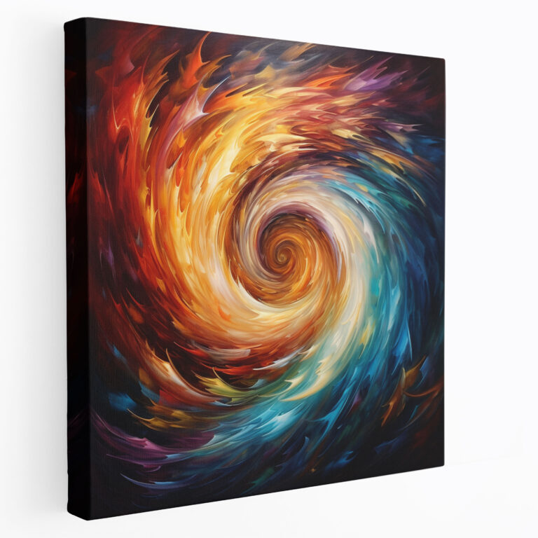 Spiritual Canvas Print - Abstract Oil Painting Wall Art - Spiritual, Home Decoration, Wall Decoration, Canvas