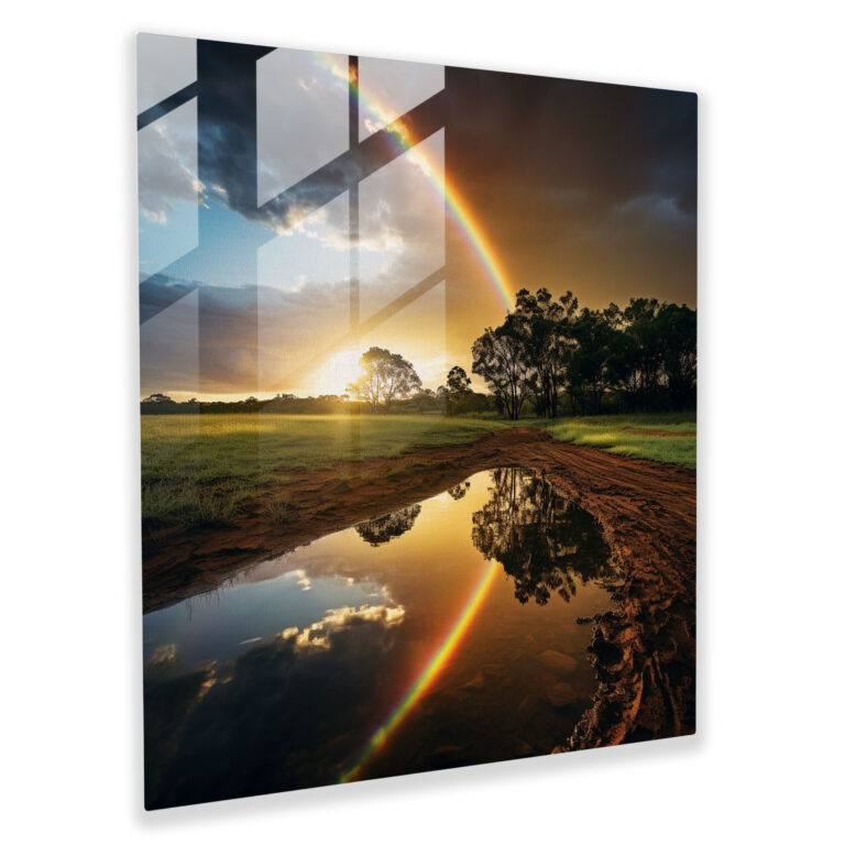 After The Storm Glass Print - Storm, Storm, Home Decoration, Tranquility