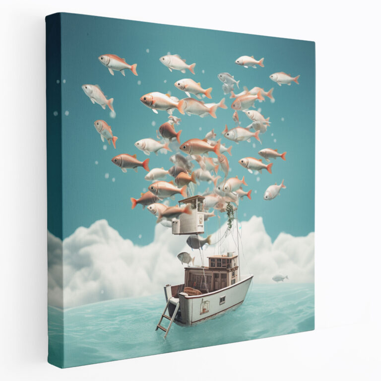 Still Life Canvas Print - Surreal Floating Objects - Still Life, Canvas Print, Still Life, Home Decoration