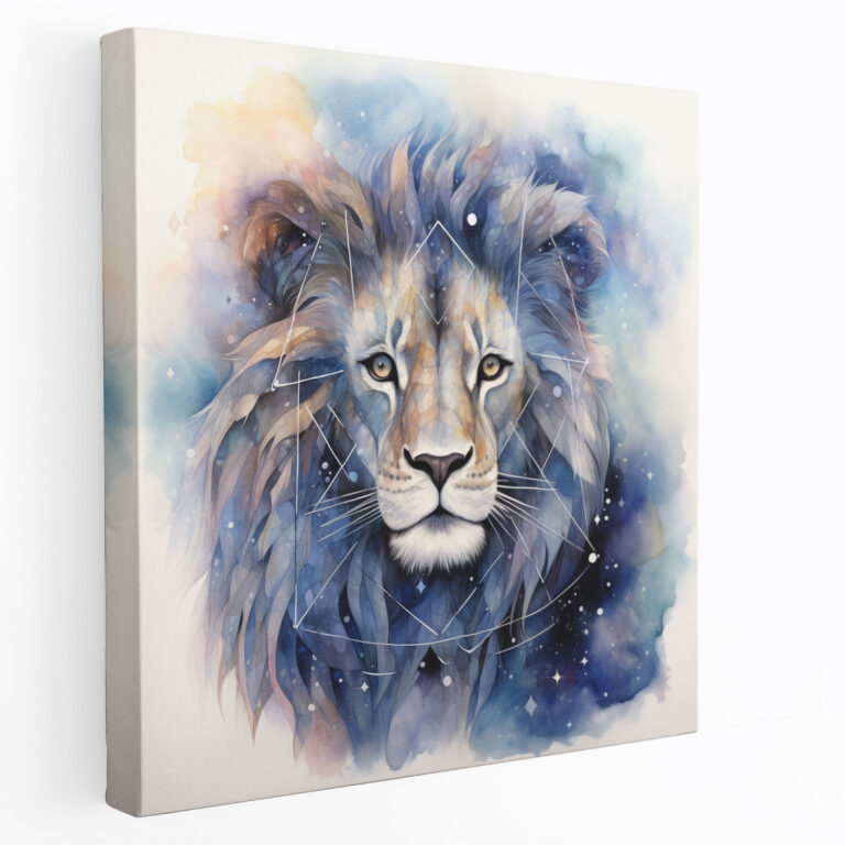 Star Map Wall Art - Star Map, Wall Art, Home Decoration, Watercolor Painting