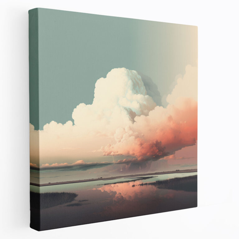Serene Storm Canvas Print - Storm, Canvas Print, Wall Art, Canvas