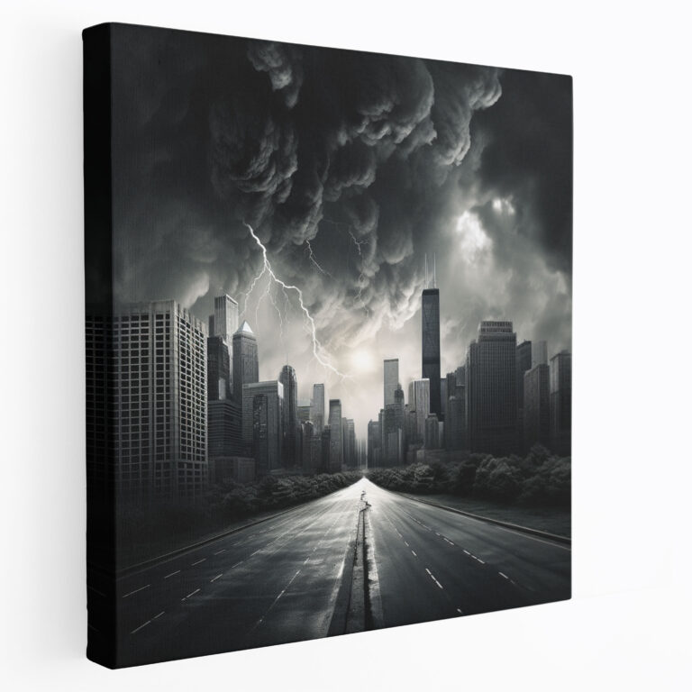Urban Storm Wall Art - Storm, Home Decoration, Storm, Wall Art