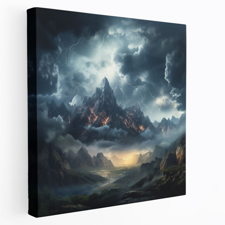 Storm Canvas Print - Storm, Canvas Wall Art, Storm, Thunderstorm