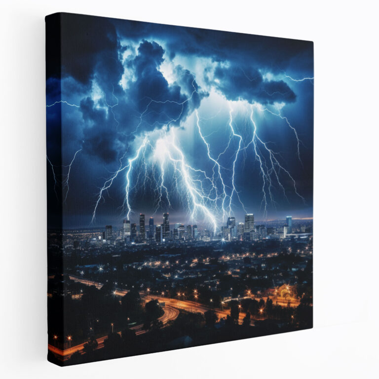 Storm Wall Art - Storm, Wall Art, Wall Decoration, Canvas Wall Art