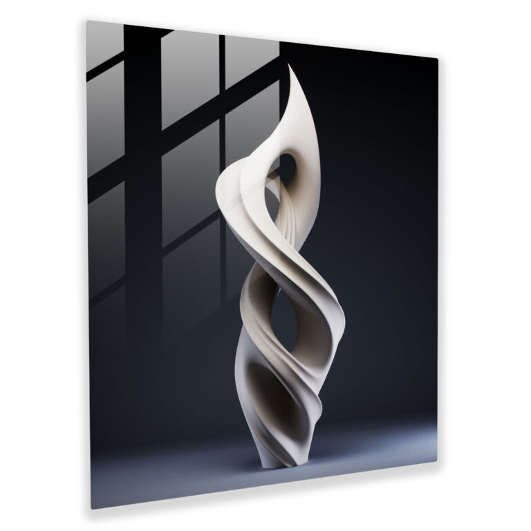 Flow Of Spirit Glass Print - Spiritual, Flow Of Spirit, Glass Art, Wall Decoration