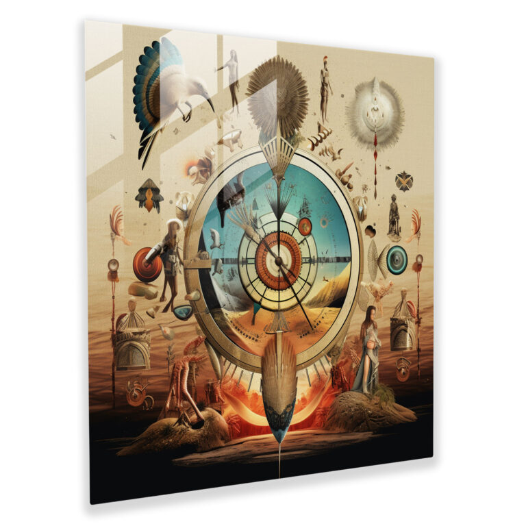 Universal Spirit Glass Print - Spiritual, Glass Art, Glass Print, Spiritual