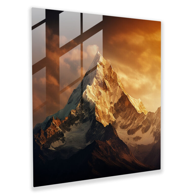 Transcendence - Glass Wall Art - Spiritual, Modern Art, Glass Wall Art, Glass Print
