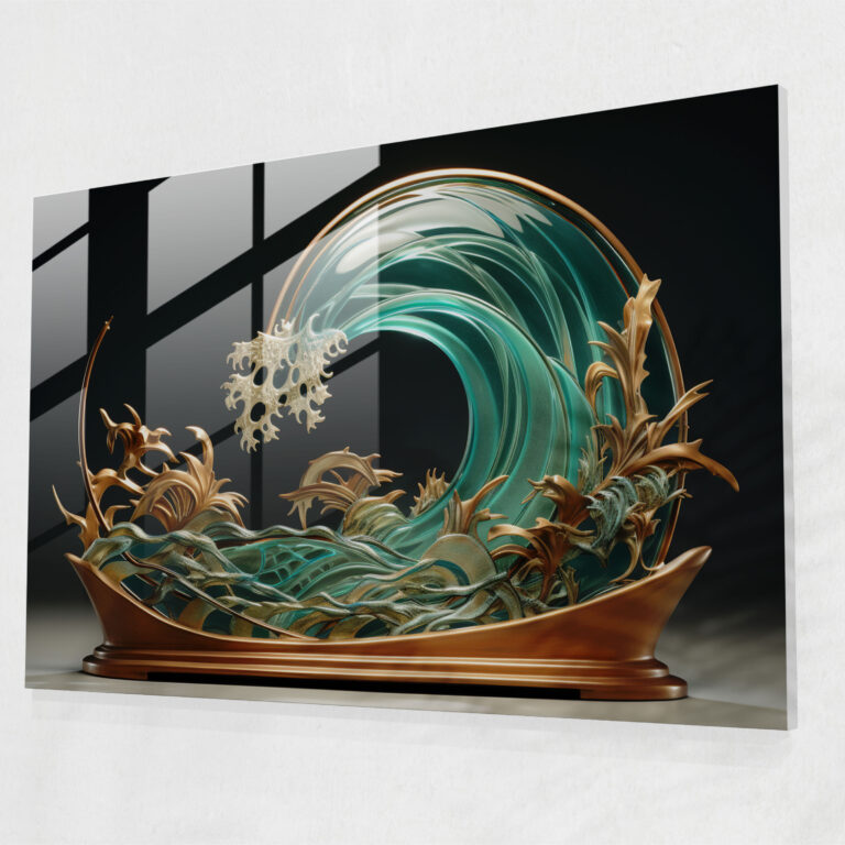 Surfing Wall Decoration - Surf, Glass Wall Art, Glass Art, Surfboards