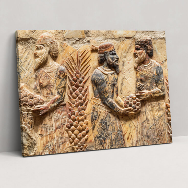 Sumerians Canvas Print - Sumerians, Wall Decoration, Canvas, Home Decoration
