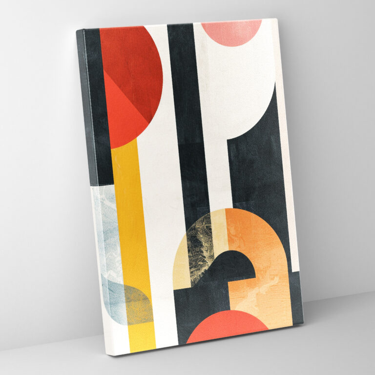 Suprematism Geometric Shapes Canvas Print - Suprematism, Canvas, Canvas Wall Art, Canvas Print