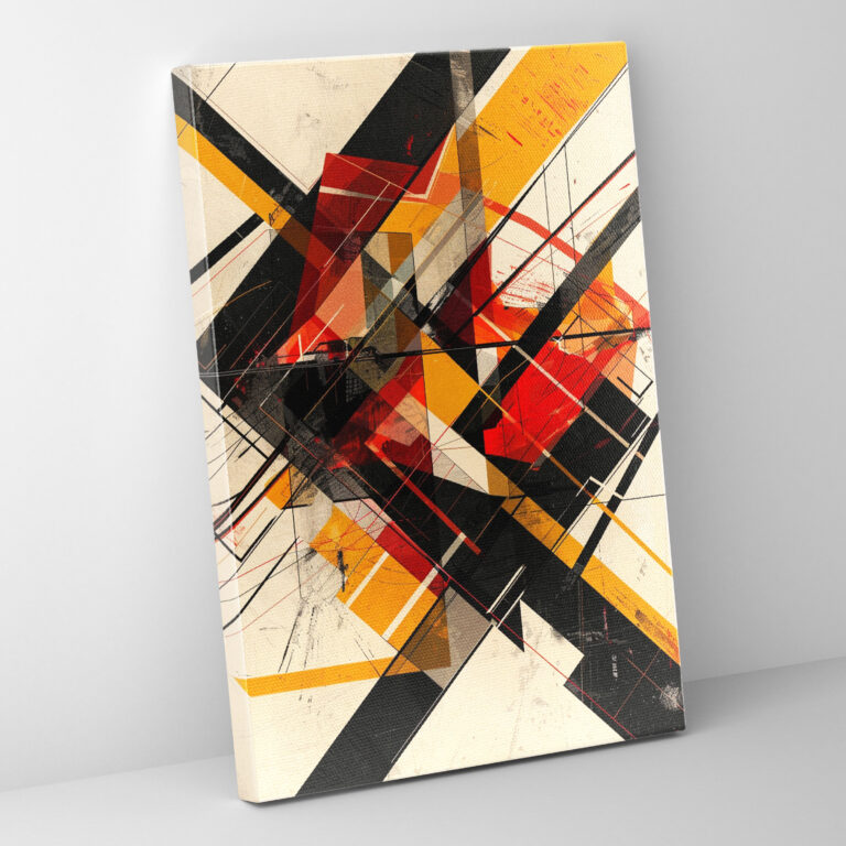 Suprematism Abstract Wall Art - Suprematism, Wall Decoration, Home Decoration, Canvas Print