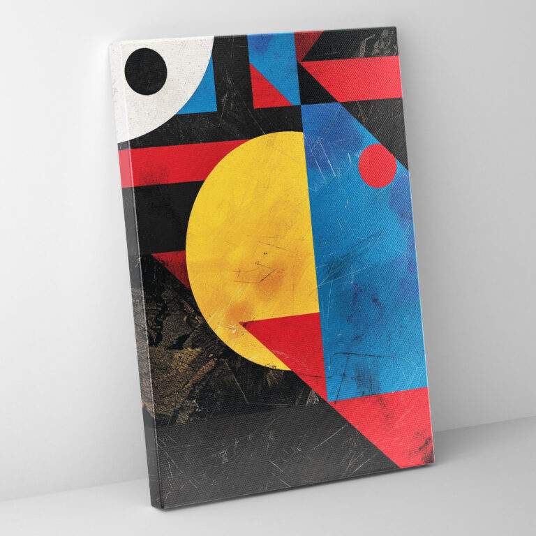 Suprematism Geometric Shapes Canvas Print - Suprematism, Geometric Shapes, Home Decoration, Canvas Print