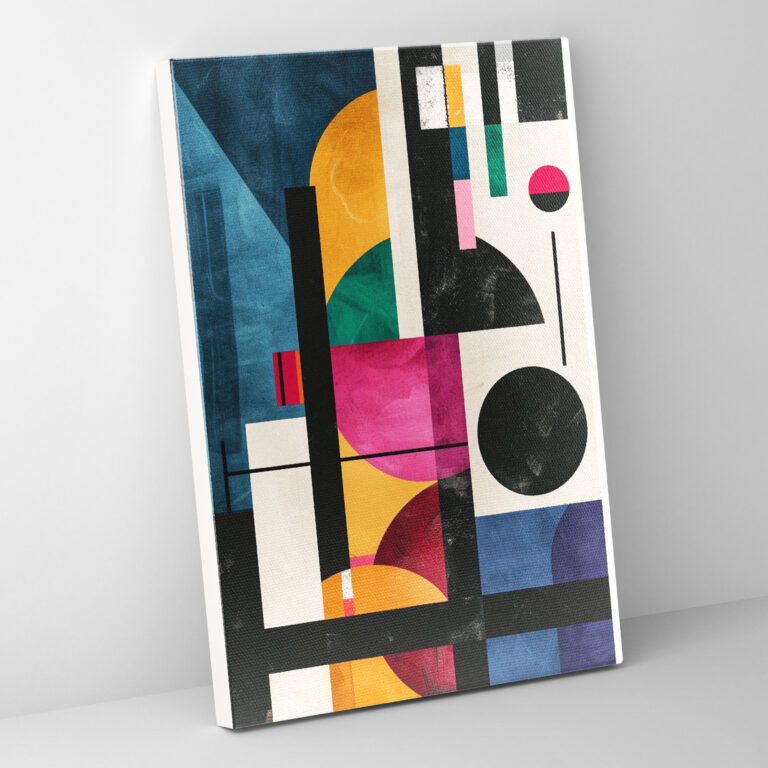 Suprematism Geometric Shapes Canvas Print - Suprematism, Suprematism, Home Decoration, Canvas Print