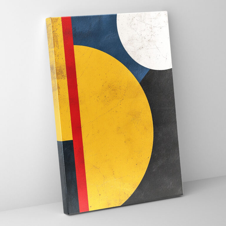 Suprematism Bold Abstract Shapes Wall Art - Suprematism, Wall Art, Wall Decoration, Canvas Print