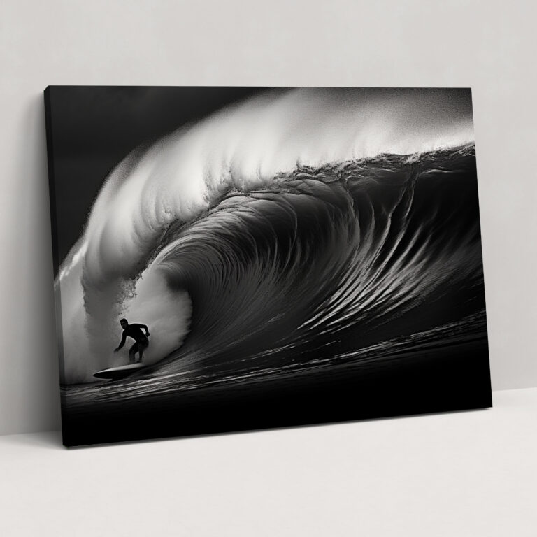Epic Wave Surfer Canvas Print - Surf, Canvas Wall Art, Canvas Print, Canvas