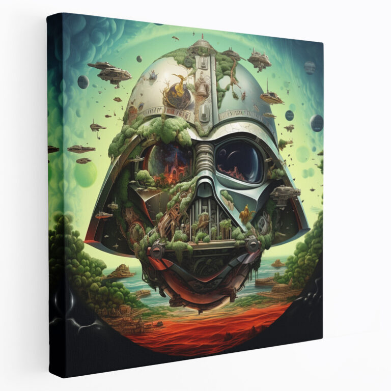 Star Wars Wall Decoration - Surrealistic Symbols - Star Wars, Home Decoration, Surrealistic Artwork, Star Wars