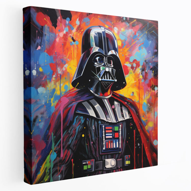 Star Wars Canvas Print - Abstract Darth Vader Wall Art - Star Wars, Canvas Wall Art, Wall Decoration, Canvas