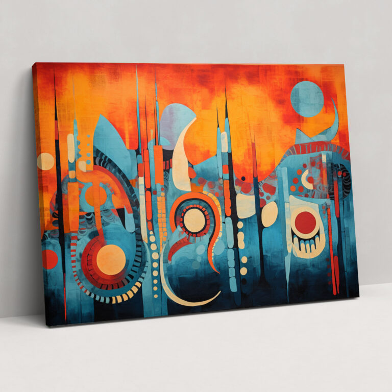 Turkish Carpet Pattern Wall Art - Turkish Carpet, Canvas Wall Art, Turkish Carpet Pattern, Wall Decoration