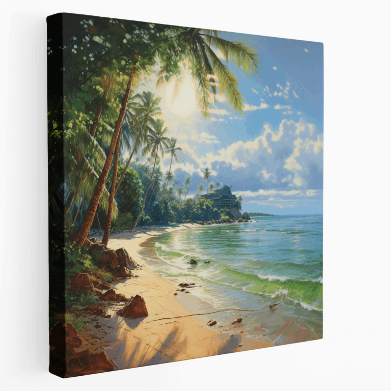 Tropical Bliss Canvas Painting
