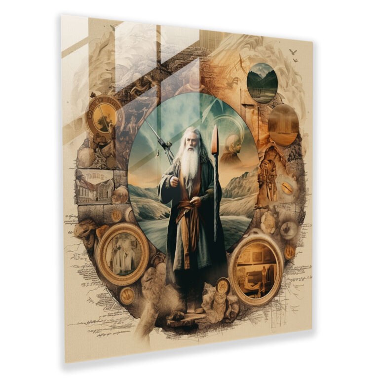 The Lord Of The Rings Glass Print - The Lord Of The Rings, Glass Wall Art, Modern Art, Glass Print