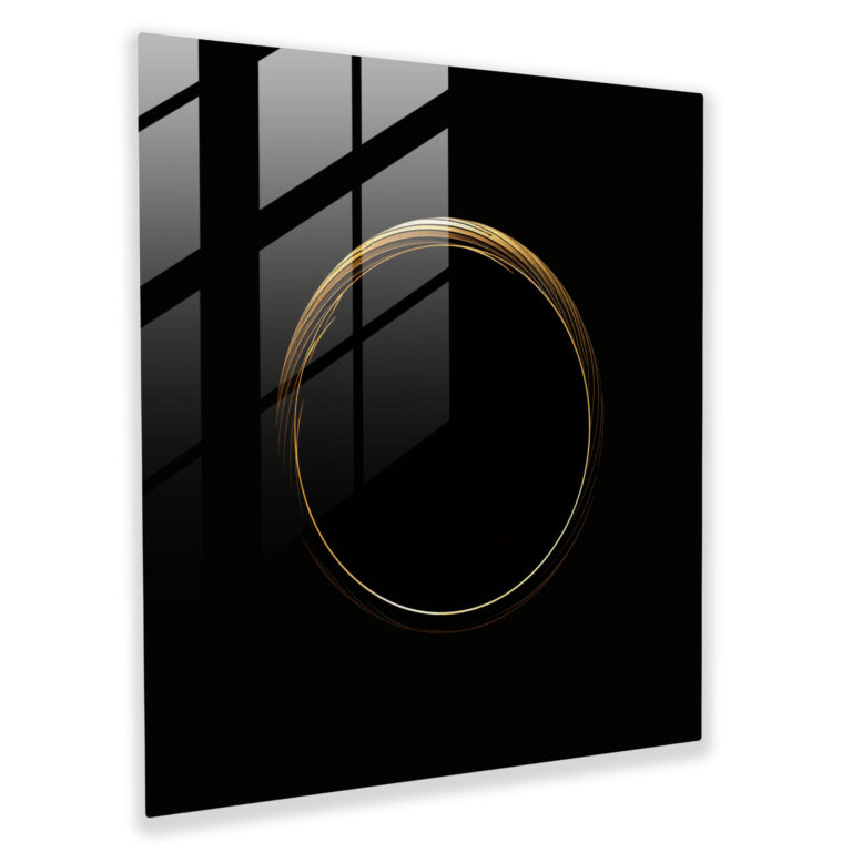 The Lord Of The Rings Glass Wall Art - Minimalist Art - The Lord Of The Rings, Silhouette, Glass Wall Art, Glass Art