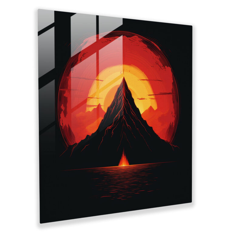 The Lord Of The Rings Glass Print - The Lord Of The Rings, Home Decoration, Modern Art, The Lord Of The Rings