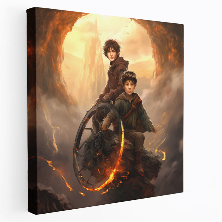 The Lord Of The Rings Wall Art - Journey Of Frodo And Sam - The Lord Of The Rings, Canvas Wall Art, Wall Art, Canvas
