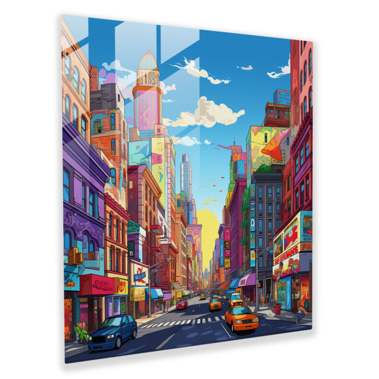 The Most Beautiful Landscapes Of The World - Pop Art City Glass Print - The Most Beautiful Landscapes Of The World, Wall Decoration, Glass Print, The Most Beautiful Landscapes Of The World