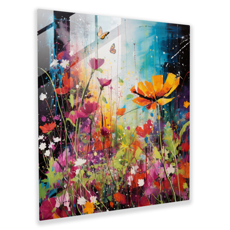 The Most Beautiful Landscapes Of The World - Abstract Mixed Media Glass Print - The Most Beautiful Landscapes Of The World, Glass Art, Awe, Abstract Mixed Media Artwork