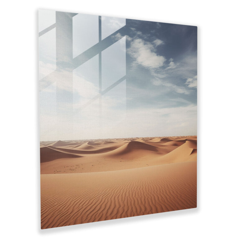 The Most Beautiful Landscapes Of The World - Desert Dunes Glass Print - The Most Beautiful Landscapes Of The World, Desert, Wall Decoration, Home Decoration