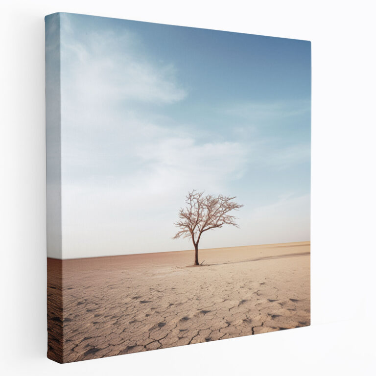 The Most Beautiful Landscapes Of The World - Solitary Tree Canvas Print - The Most Beautiful Landscapes Of The World, Wall Decoration, Home Decoration, Canvas Wall Art