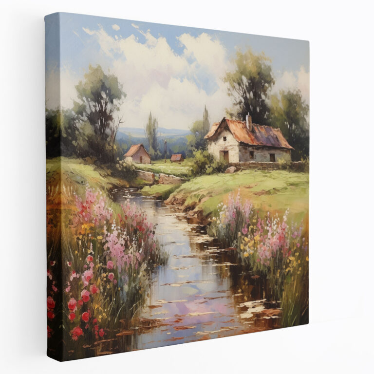 The Most Beautiful Landscapes Of The World - Countryside Scenery Canvas Print - The Most Beautiful Landscapes Of The World, Wall Decoration, Wall Art, Nostalgia