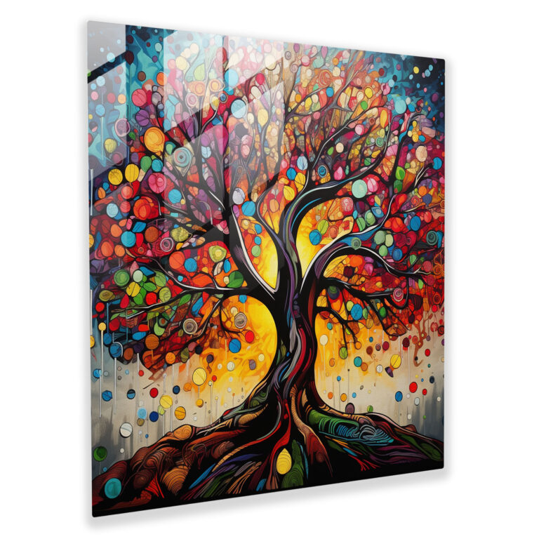 Tree Of Life Wall Decoration - Pop Art Painting - Canvas Print - Tree Of Life, Bold, Wall Decoration, Tree Of Life