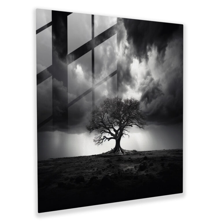 Tree Of Life Wall Art - Black And White Photography Canvas Print - Tree Of Life, Canvas Wall Art, Canvas, Wall Art