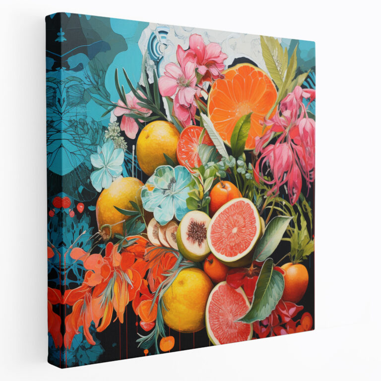 Tropical Delight Wall Art - Tropical, Burst Of Energy, Tropical, Canvas